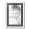 ArtToFrames 15x21" Matted Picture Frame with 11x17" Single Mat Photo Opening Framed in 1.25" White and 2" Mat (FWM-3966-15x21)